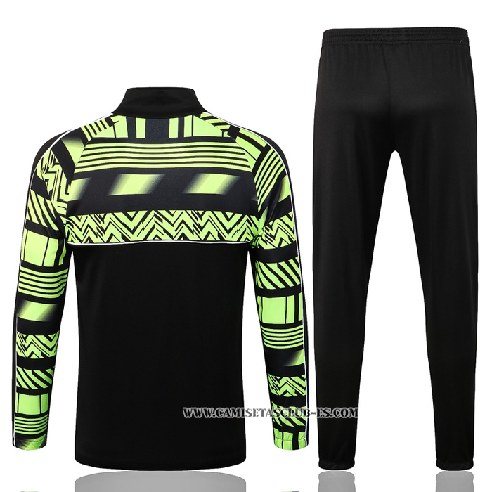 Chandal de Chaqueta del Borussia Dortmund 22-23 Negro